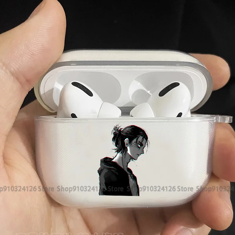 Anime Attack on Titan Transparent Case for Airpods Pro 3 2 1 Shingeki No Kyojin Levi Eren Yeager Airpod Cases TPU Earphone Cover
Anime Attack on Titan Transparent Case for Airpods Pro 3 2 1 Shingeki No Kyojin Levi Eren Yeager Airpod Cases TPU Earphone Cover
