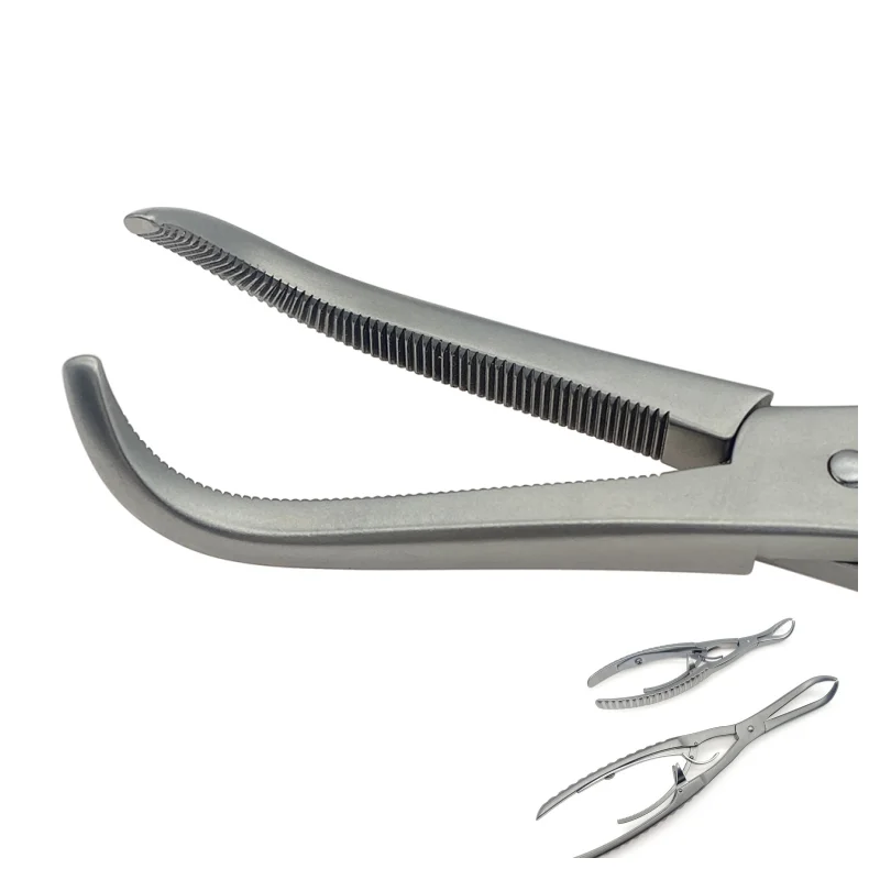 Orthopedic Self-locking Bone Reduction Forceps Toothed Veterinary Pliers Stainless Steel
Orthopedic Self-locking Bone Reduction Forceps Toothed Veterinary Pliers Stainless Steel