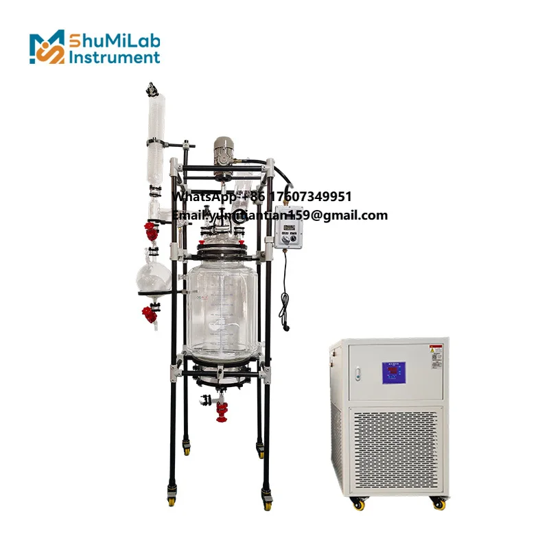 Взрывозащищенный реактор-нагреватель с двойными стенками объемом 100 л для химического синтеза в исследовательских целях
Взрывозащищенный реактор-нагреватель с двойными стенками объемом 100 л для химического синтеза в исследовательских целях