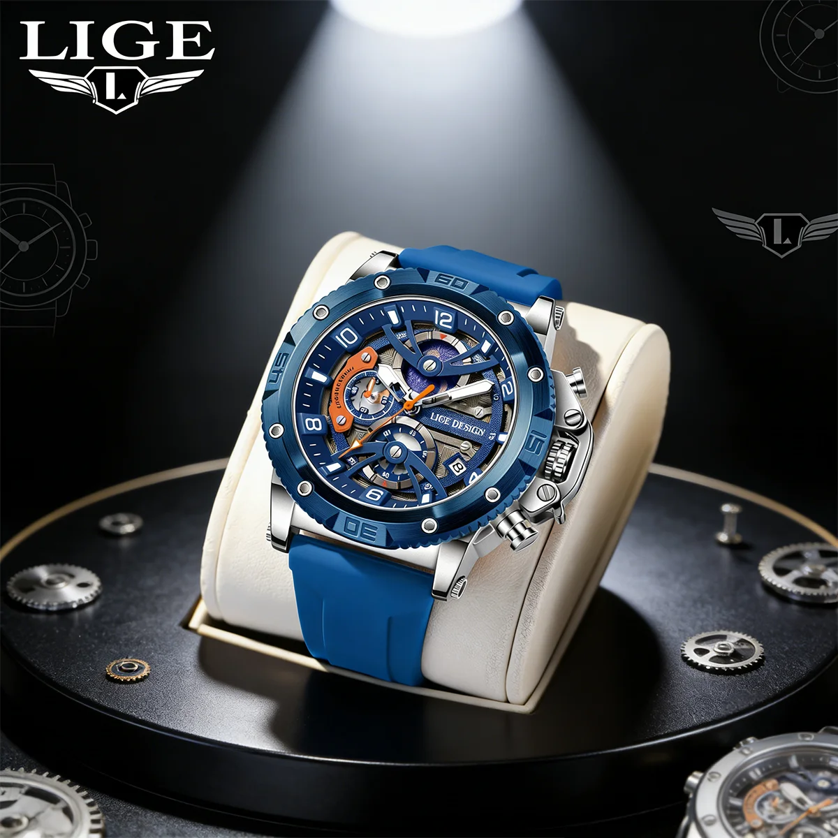 LIGE Fashion Waterproof Sports Watches For Men Silicone Quartz Watch Luminous Men's Business Watches Luxury Clock Orologio Uomo
LIGE Fashion Waterproof Sports Watches For Men Silicone Quartz Watch Luminous Men's Business Watches Luxury Clock Orologio Uomo