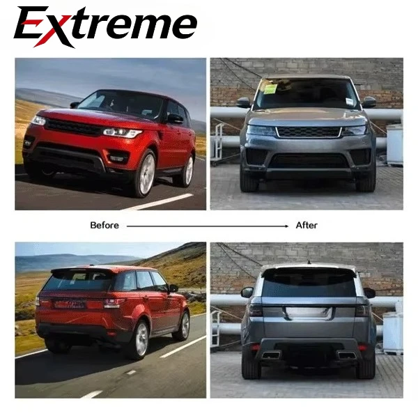 Style Body Kit for Range Rover Sport L494 with Headlight & Tail Light Bodykit 2014-2017 Models Changed to 2020 Models
Style Body Kit for Range Rover Sport L494 with Headlight & Tail Light Bodykit 2014-2017 Models Changed to 2020 Models