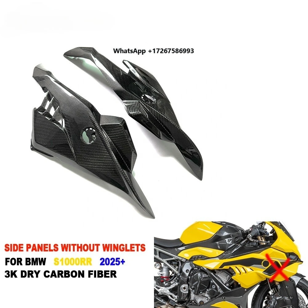 AKOSO New Arrival Carbon Pre-preg Motorcycle Dry Carbon Fiber Front Big Side Panel Without Winglets for S1000RR 2025 2026
AKOSO New Arrival Carbon Pre-preg Motorcycle Dry Carbon Fiber Front Big Side Panel Without Winglets for S1000RR 2025 2026