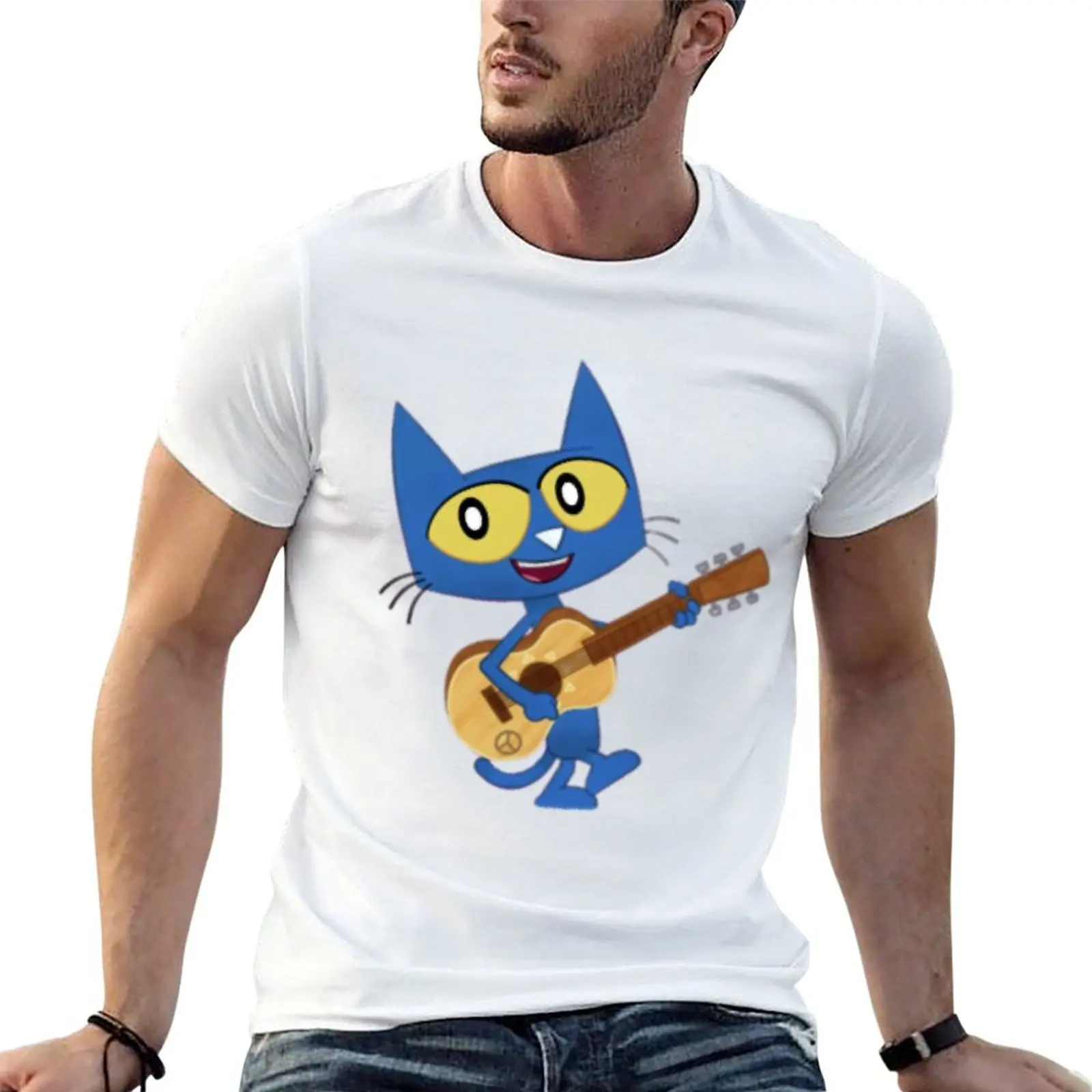 Pete the Cat T-Shirt t shirts for man cotton funny t shirts for man slim fit T-Shirt
Pete the Cat T-Shirt t shirts for man cotton funny t shirts for man slim fit T-Shirt