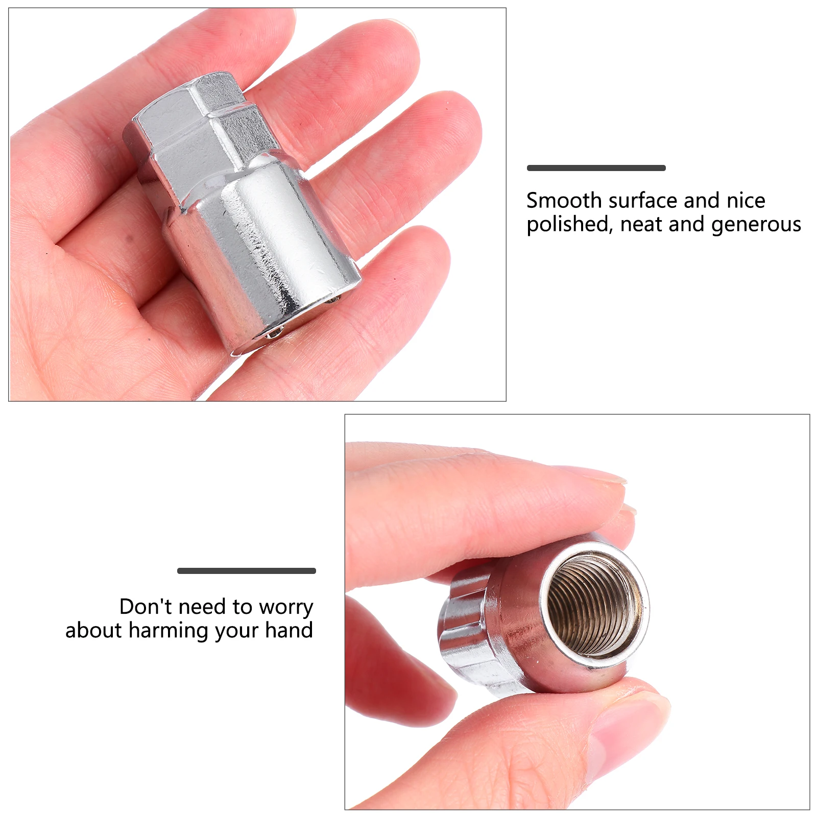 4Pcs Car Anti Theft Lock Nuts Wheel Locking Nuts Smooth Rust Resistant Durable Easy Install Car Parts Wheel Lock Nut
4Pcs Car Anti Theft Lock Nuts Wheel Locking Nuts Smooth Rust Resistant Durable Easy Install Car Parts Wheel Lock Nut