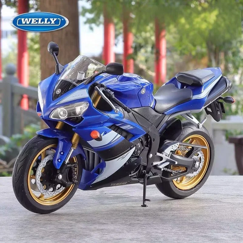 WELLY 1:10 YAMAHA YZF-R1 Alloy Racing Motorcycle Model Diecast Metal Street Sports Motorcycle Model Simulation Children Toy Gift
WELLY 1:10 YAMAHA YZF-R1 Alloy Racing Motorcycle Model Diecast Metal Street Sports Motorcycle Model Simulation Children Toy Gift