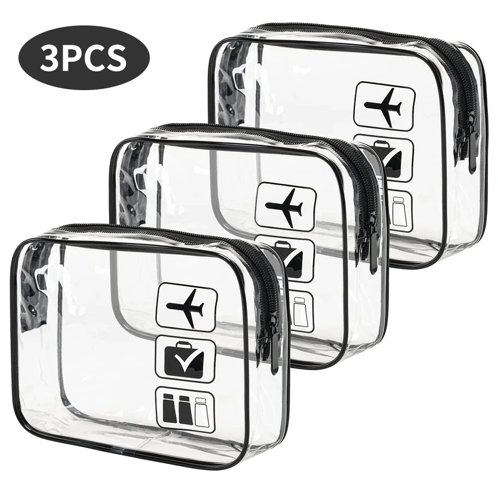 Cosmetic Pouch 3 Pcs Clear Toiletries Bags Carry On Airport Airline Compliant Bag Toiletry Bag Convenient Travel Toiletry Bag Fa
Cosmetic Pouch 3 Pcs Clear Toiletries Bags Carry On Airport Airline Compliant Bag Toiletry Bag Convenient Travel Toiletry Bag Fa