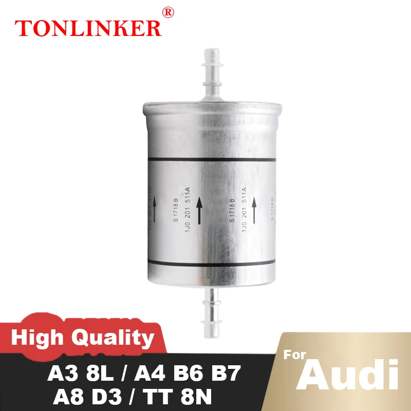 Топливный фильтр TONLINKER для Audi A3 8L 1996-2003 A4 B5 B6 B7 2000-2008 A8 D3 2002-2010 TT 8N 1998-2006 OEM 1J0201511A 1J0201511
Топливный фильтр TONLINKER для Audi A3 8L 1996-2003 A4 B5 B6 B7 2000-2008 A8 D3 2002-2010 TT 8N 1998-2006 OEM 1J0201511A 1J0201511
