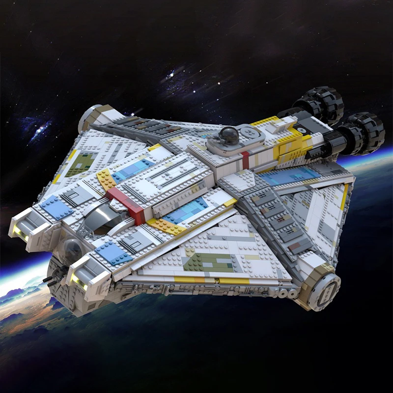 3934PCS MOC (star Battle) The Ghost - Rebels (with Interior) Collection Series Birthday Gift Building Blocks Birthday Gift
3934PCS MOC (star Battle) The Ghost - Rebels (with Interior) Collection Series Birthday Gift Building Blocks Birthday Gift