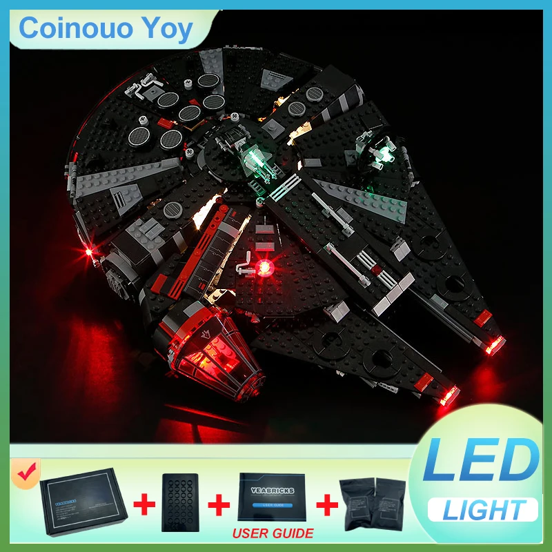 ЛЕГКА для LEGO 75389, игрушка «сделай сам», «Темный Сокол», модель без блоков, только светодиодный светильник), набор кирпичных светильников, подарок для ребенка
ЛЕГКА для LEGO 75389, игрушка «сделай сам», «Темный Сокол», модель без блоков, только светодиодный светильник), набор кирпичных светильников, подарок для ребенка