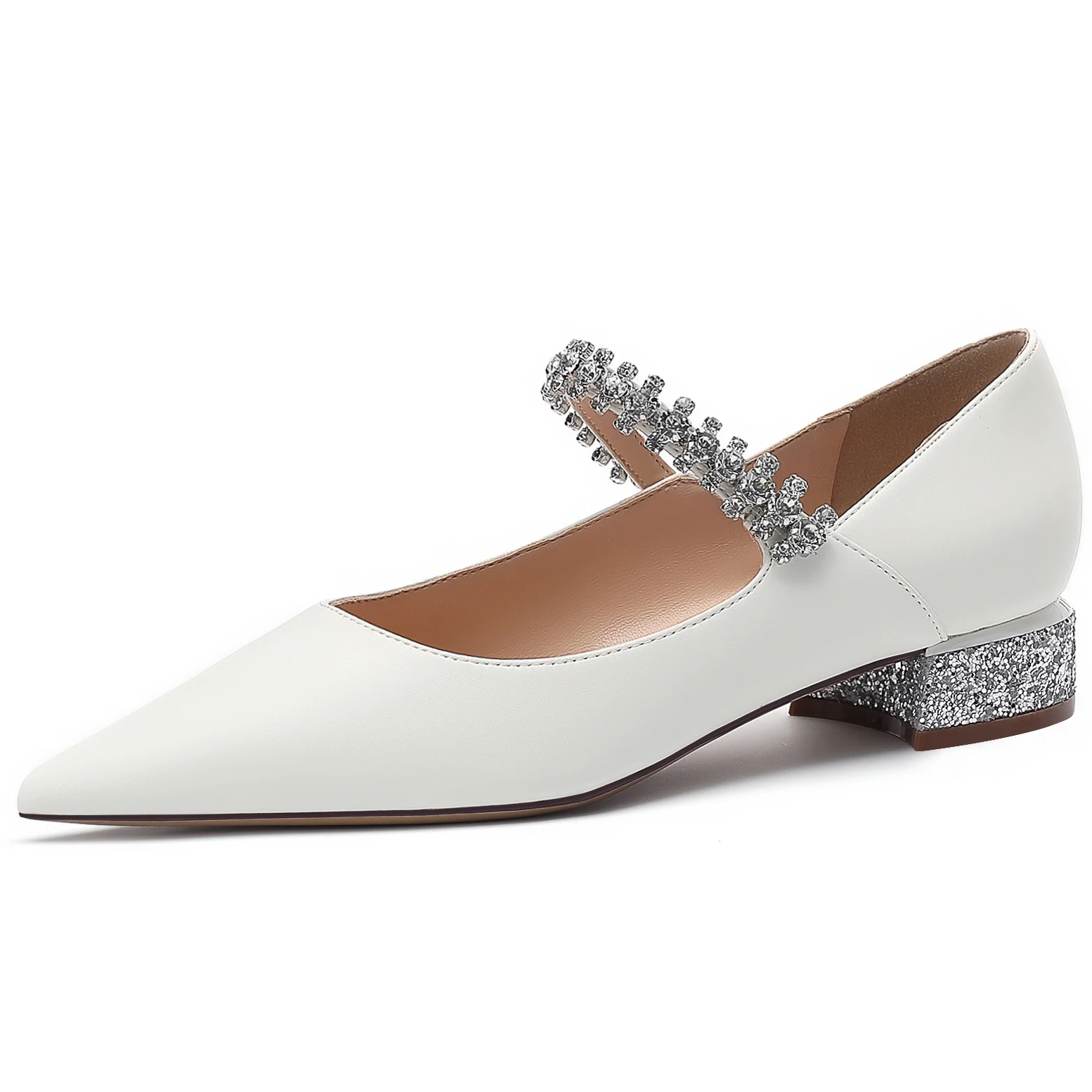 【Measure your feet length before order】Rhinestone Women Block Heels Pumps Pointy Toe Evening Party Fashion Lady Shoes 132-CHC-33
【Measure your feet length before order】Rhinestone Women Block Heels Pumps Pointy Toe Evening Party Fashion Lady Shoes 132-CHC-33