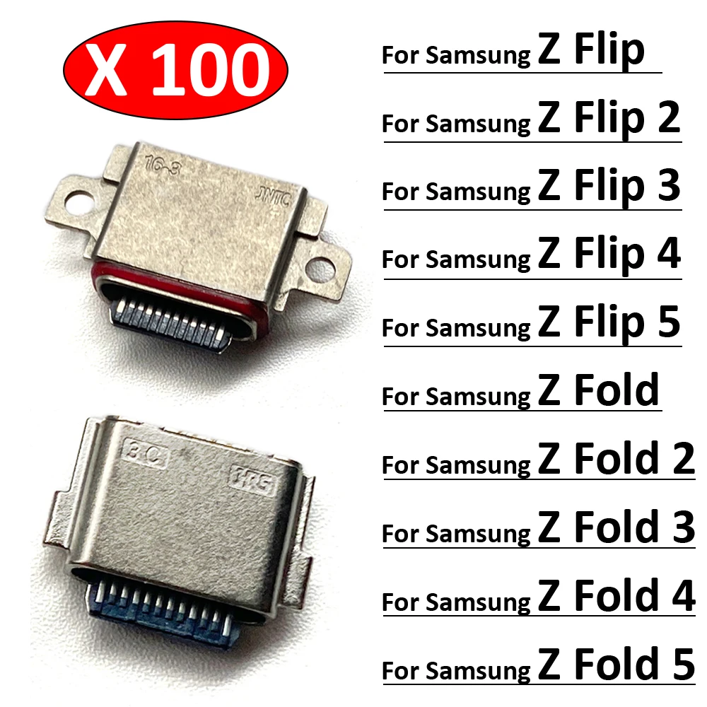100 шт., USB-порт для зарядки, разъем для зарядки, разъем для док-станции для Samsung Z Flip 2 3 4 5/Z Fold 2 3 4 5
100 шт., USB-порт для зарядки, разъем для зарядки, разъем для док-станции для Samsung Z Flip 2 3 4 5/Z Fold 2 3 4 5