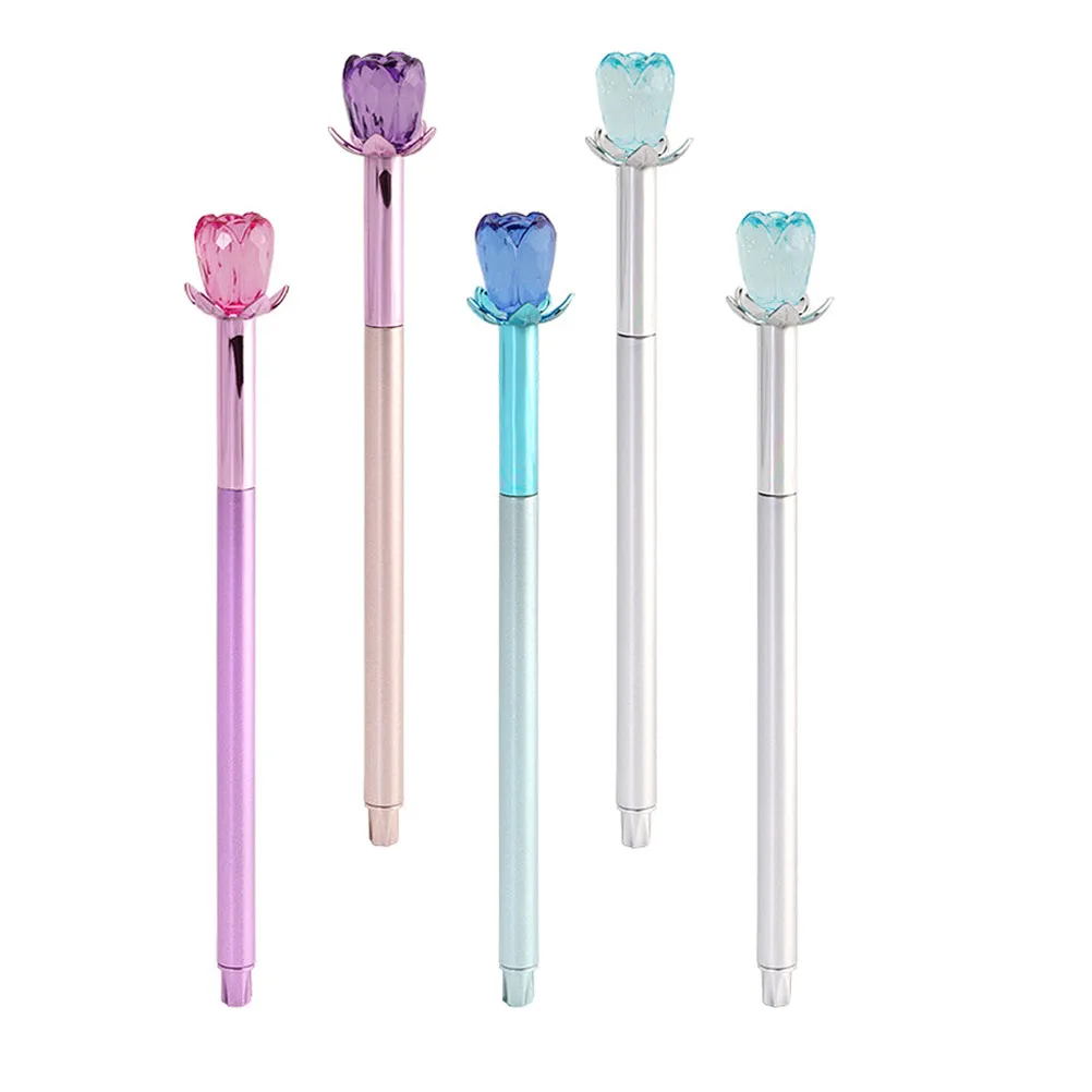 5 Pcs Creative Diamond Pen Stationery Pens Black Refill Gel Liquid Portable Signing Plastic Writing Students
5 Pcs Creative Diamond Pen Stationery Pens Black Refill Gel Liquid Portable Signing Plastic Writing Students