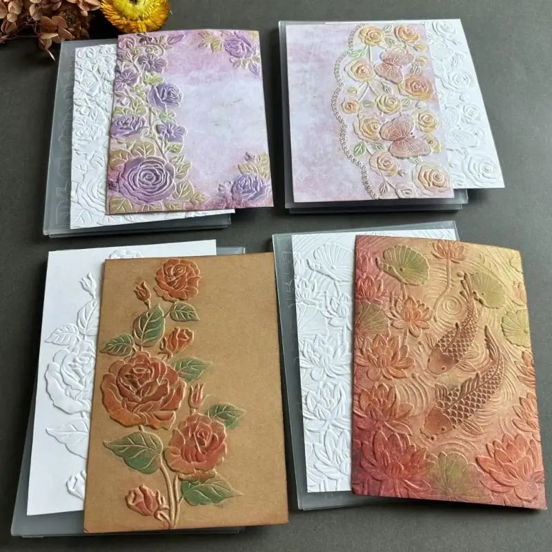 G6KF Flower Texture Embossing Template for Scrapbooking Card Making ABS Plastic Embossing Folder for Journals Envelopes
G6KF Flower Texture Embossing Template for Scrapbooking Card Making ABS Plastic Embossing Folder for Journals Envelopes