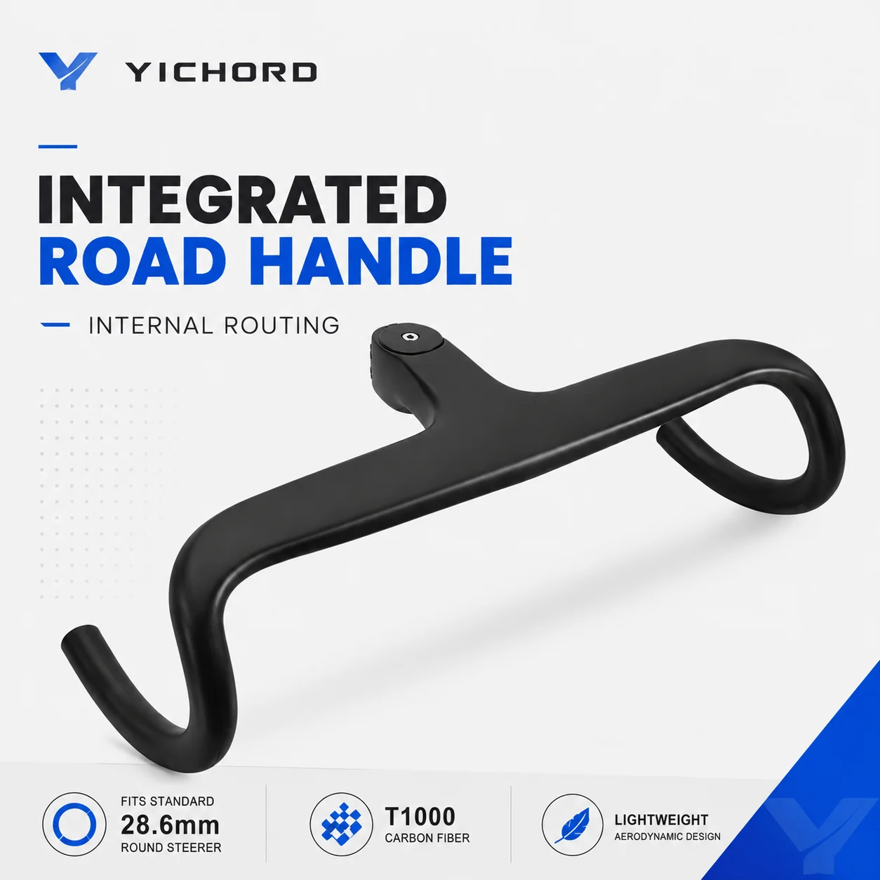 T1 No Logo Road Full Carbon Fiber Internal Cable Manillar Integratedo Bicycle Handlebar Cockpit For 360-380mm With Mount Spacers
T1 No Logo Road Full Carbon Fiber Internal Cable Manillar Integratedo Bicycle Handlebar Cockpit For 360-380mm With Mount Spacers