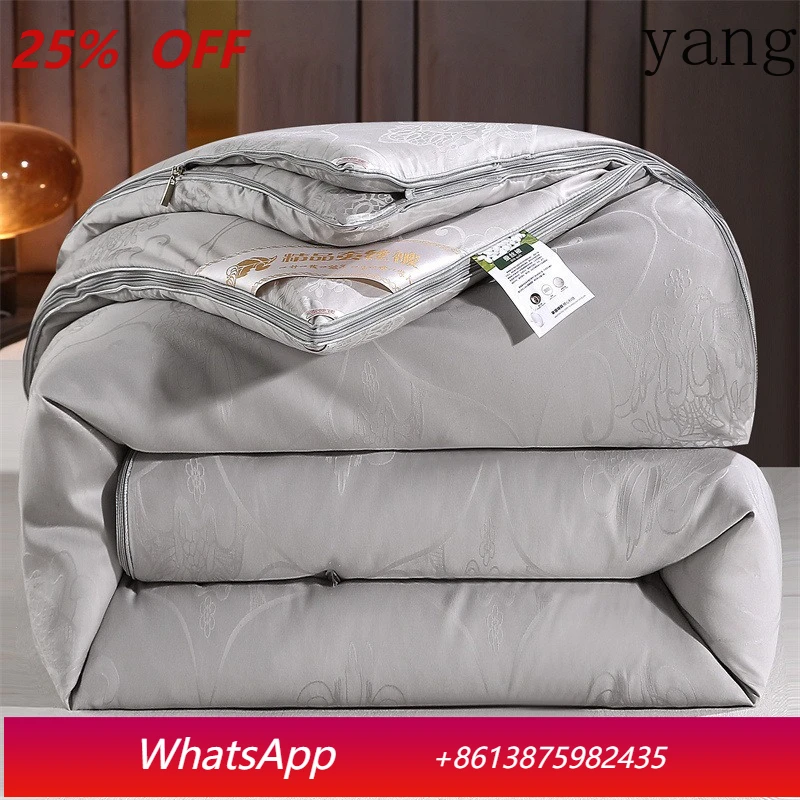 LTT spring cotton silk quilt pure cotton mulberry silk two-in-one mother and child quilt
LTT spring cotton silk quilt pure cotton mulberry silk two-in-one mother and child quilt