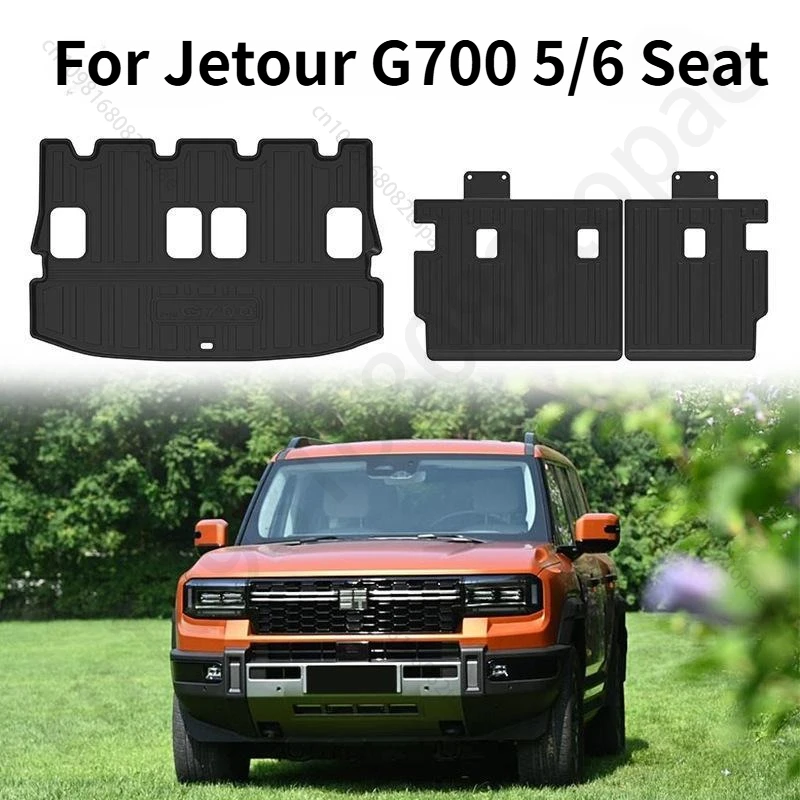 TPE Car Trunk Mat Black Cargo Mat 3D Shaped Laser Measured Waterproof Trunk Liners For Chery Jetour G700 5 6 Seat 2025 2026
TPE Car Trunk Mat Black Cargo Mat 3D Shaped Laser Measured Waterproof Trunk Liners For Chery Jetour G700 5 6 Seat 2025 2026