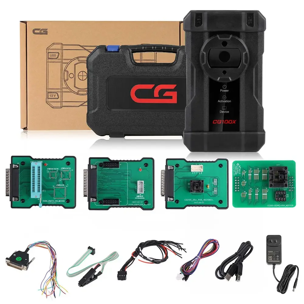 Программатор нового поколения CGDI CG100X для чтения чипов, сброса подушек безопасности и регулировки пробега
Программатор нового поколения CGDI CG100X для чтения чипов, сброса подушек безопасности и регулировки пробега