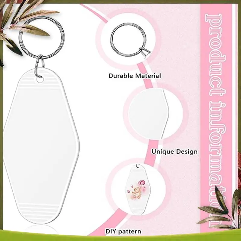 New-50 Piece Motel Blank Hotel Keychain Sublimation Vintage Keychain Bulk For DIY Crafts Ornament C
New-50 Piece Motel Blank Hotel Keychain Sublimation Vintage Keychain Bulk For DIY Crafts Ornament C