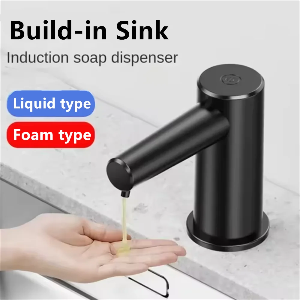 Electric Touchless Soap Dispenser for Kitchen & Bathroom USB Rechargeable Liquid & Foam Modes Automatic Dish Pump ABS Material
Electric Touchless Soap Dispenser for Kitchen & Bathroom USB Rechargeable Liquid & Foam Modes Automatic Dish Pump ABS Material