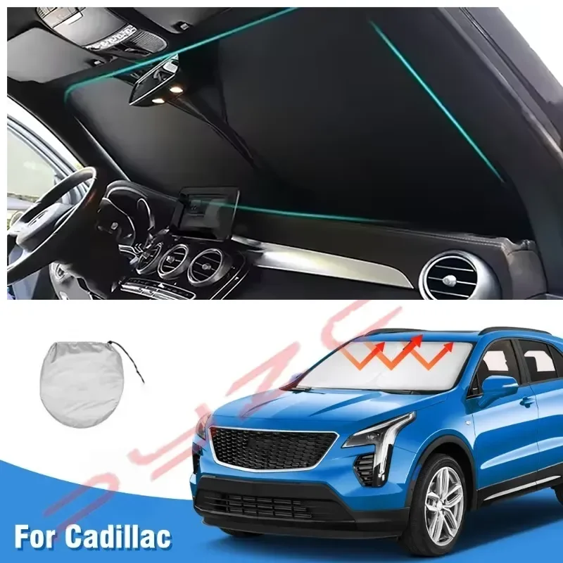 Car Windshield Sun Shade for Cadillac XT4 2019 2020 2021 2022 2023 Sunshade Window Sun Visor Protector Foldable Blocks UV Rays
Car Windshield Sun Shade for Cadillac XT4 2019 2020 2021 2022 2023 Sunshade Window Sun Visor Protector Foldable Blocks UV Rays