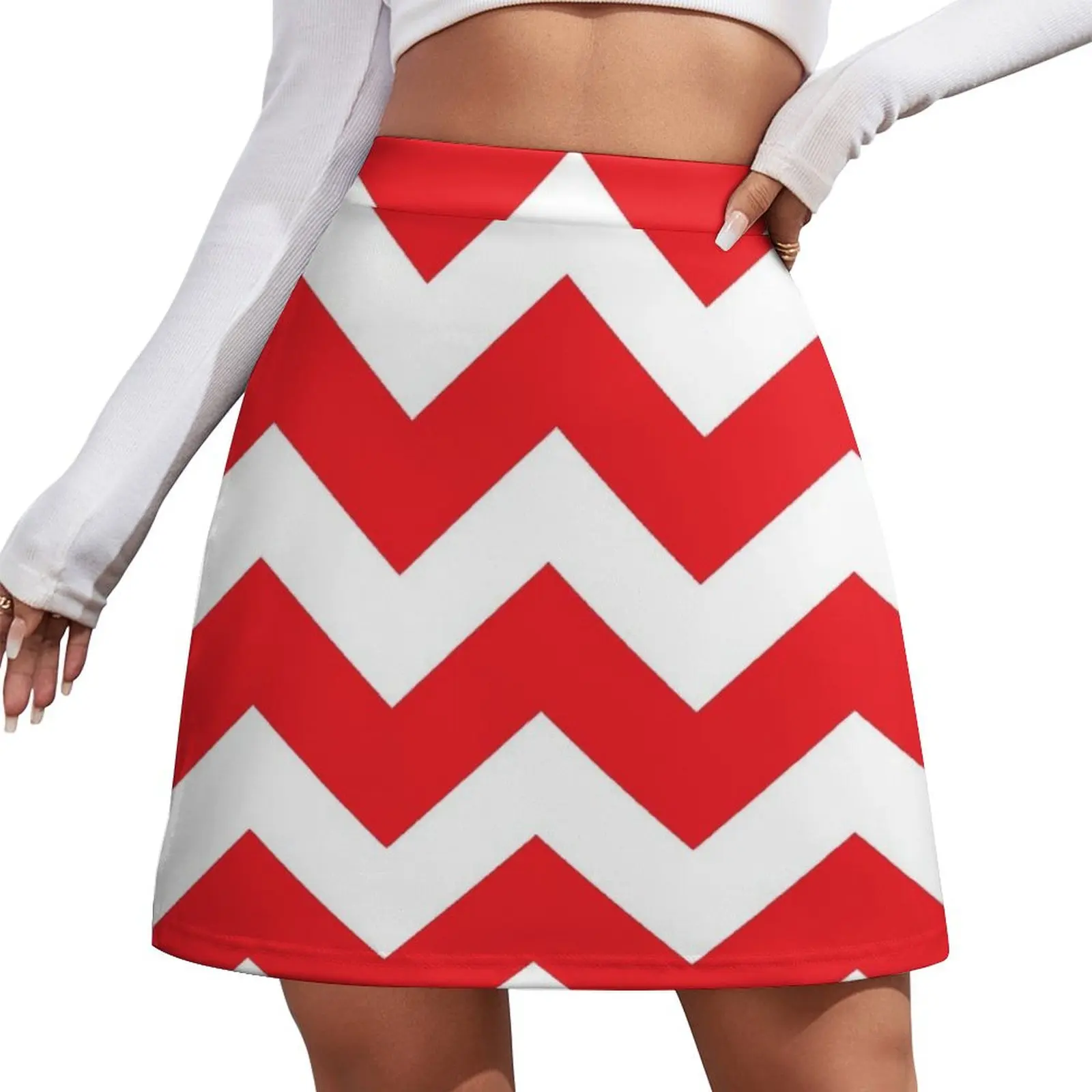 Red Chevron Mini Skirt Summer dress skirt for woman korean style clothing
Red Chevron Mini Skirt Summer dress skirt for woman korean style clothing