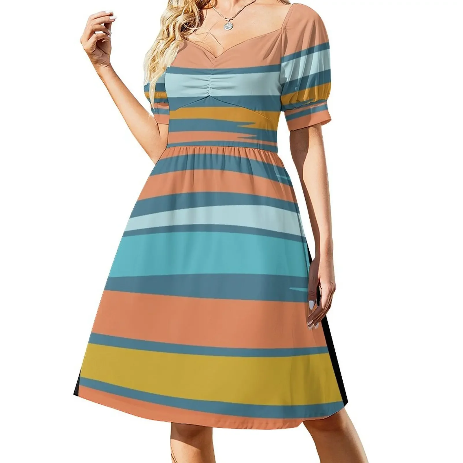 Abstract summer day landscape in London Short-Sleeved Dress cocktail dresses long dress women Dress
Abstract summer day landscape in London Short-Sleeved Dress cocktail dresses long dress women Dress