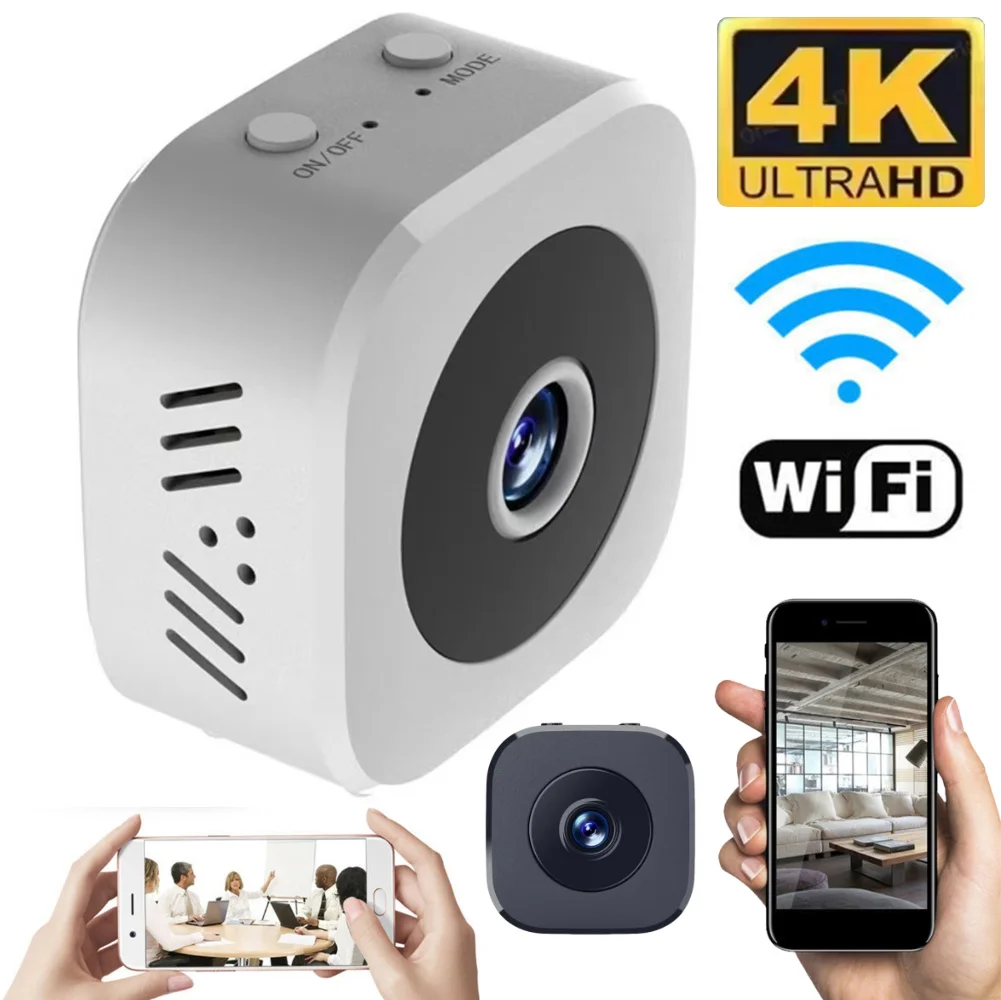Smart Wireless Security Camera Rechargeable Househeld WiFi Surveillance Motion Detection Mini HD Camera for Home Office
Smart Wireless Security Camera Rechargeable Househeld WiFi Surveillance Motion Detection Mini HD Camera for Home Office
