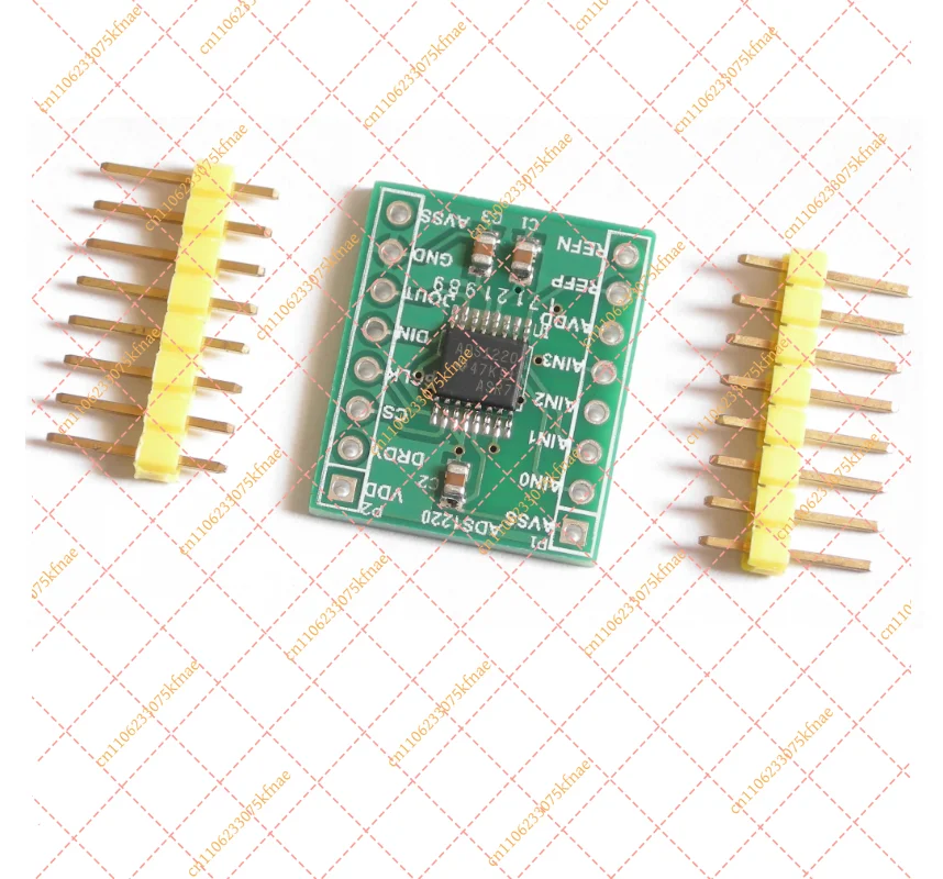 ADS1220 24-Bit Precision ADC Module (with Internal Vref) / Low Noise Data Acquisition Board for Industrial Instrumentation
ADS1220 24-Bit Precision ADC Module (with Internal Vref) / Low Noise Data Acquisition Board for Industrial Instrumentation