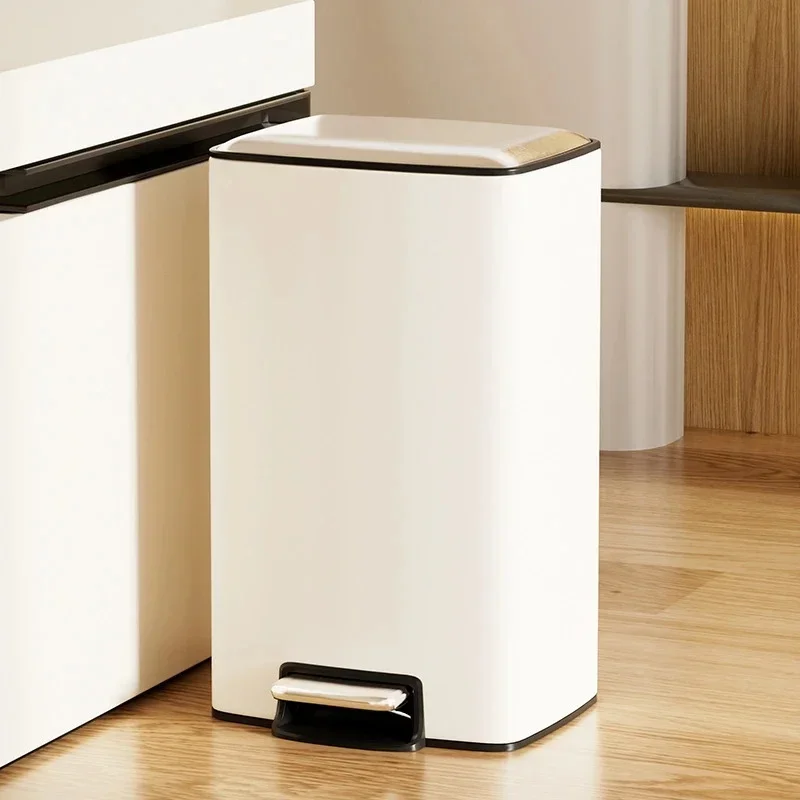 Stainless Steel Step Trash Can With Lid Large Capacity Pedal Bin For Kitchen Bathroom Living Room Modern Elegant Gift For Family
Stainless Steel Step Trash Can With Lid Large Capacity Pedal Bin For Kitchen Bathroom Living Room Modern Elegant Gift For Family