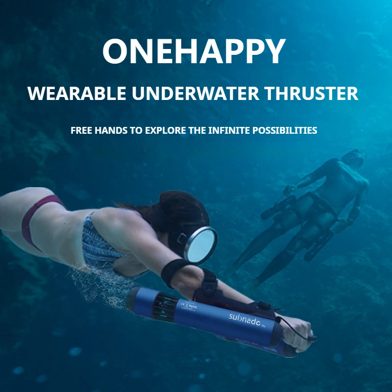 Compact Underwater Scooter 56min Cruise Control, Free Diving Thruster w/Airplane-Checkable Design, Lightweight Swim Propeller
Compact Underwater Scooter 56min Cruise Control, Free Diving Thruster w/Airplane-Checkable Design, Lightweight Swim Propeller