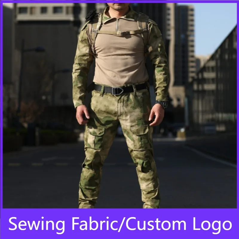 Men's Sets Combat Shirt Tactical 1/4 Zip Long Sleeve Military Shirts with Pockets Outdoor Hiking Cargo Pants Ripstop Work Pants
Men's Sets Combat Shirt Tactical 1/4 Zip Long Sleeve Military Shirts with Pockets Outdoor Hiking Cargo Pants Ripstop Work Pants