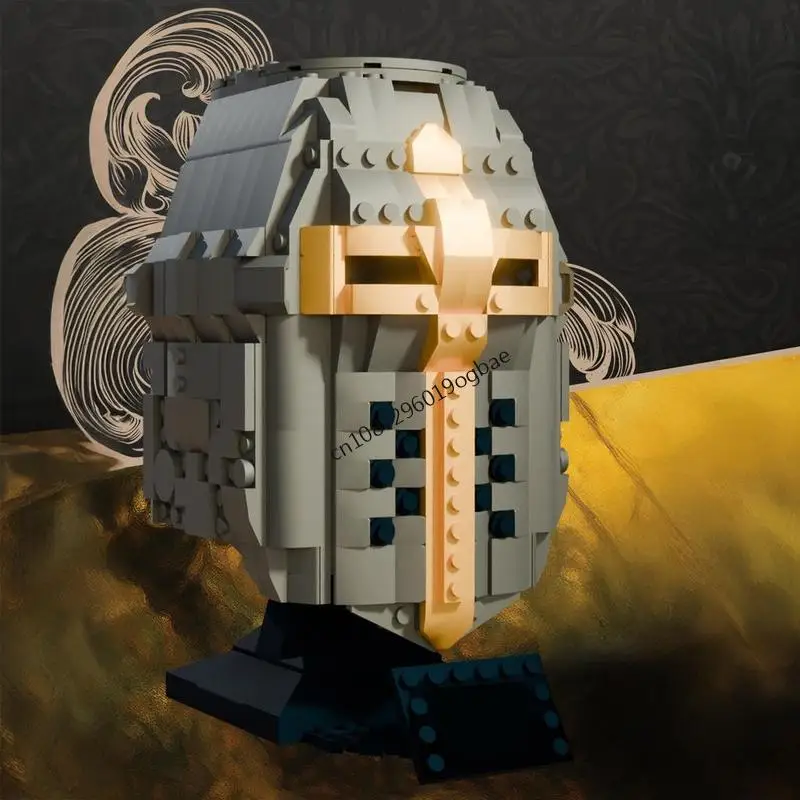 New 736Pcs Moc European Medieval Great Helm Helmet Head Model Building Blocks Diy Creative Ideas Kid Toy Birthday Christmas Gift
New 736Pcs Moc European Medieval Great Helm Helmet Head Model Building Blocks Diy Creative Ideas Kid Toy Birthday Christmas Gift
