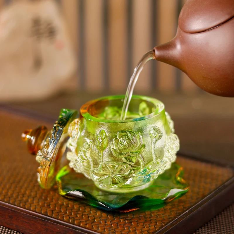 Ancient-style Glazed Lotus Water Supply Cups Living Room Placement Holy Buddha Water Cups Lotus Water Purification Tribute Cup
Ancient-style Glazed Lotus Water Supply Cups Living Room Placement Holy Buddha Water Cups Lotus Water Purification Tribute Cup