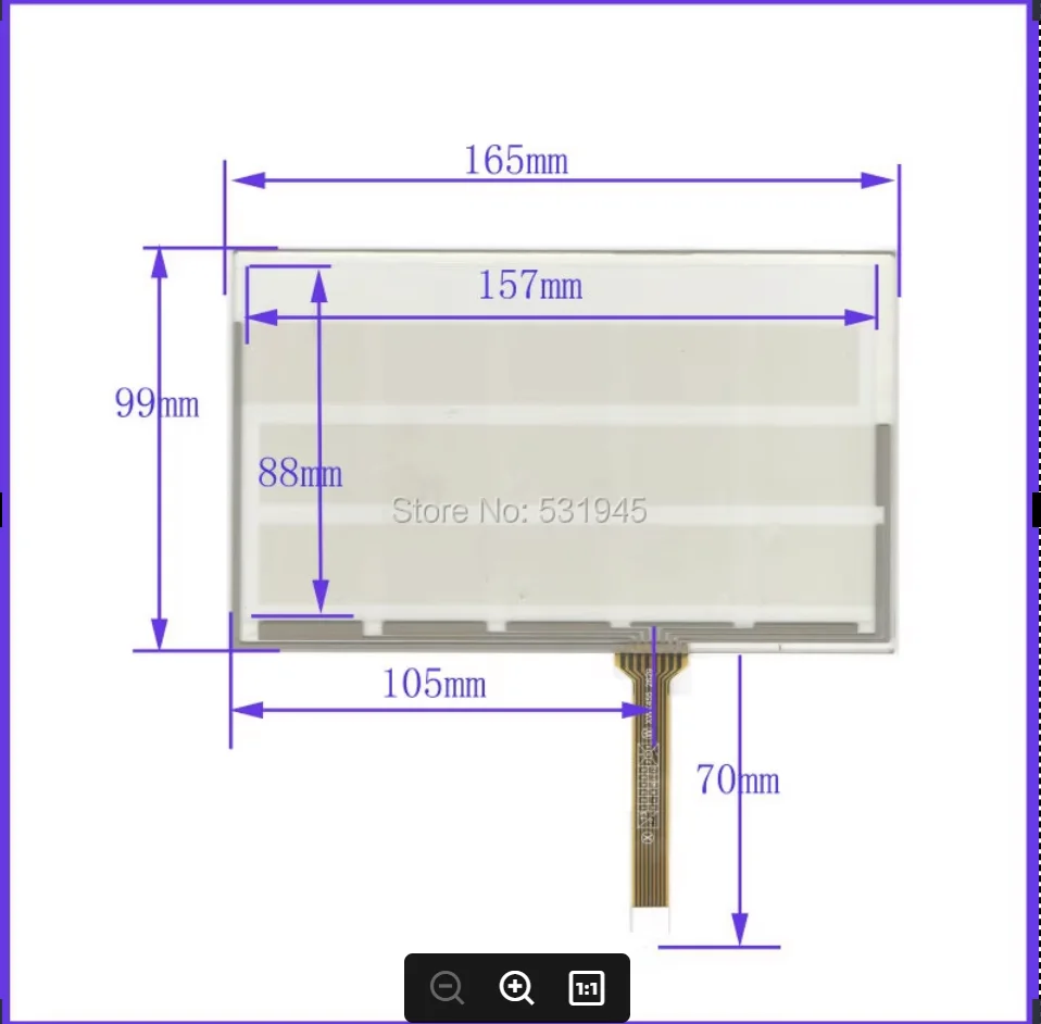 ZhiYuSun 165 мм * 99 мм 7-дюймовый сенсорный экран для 7 GPS СТЕКЛО 165*99 для Tble, совместимый XWT455 для soling gps touch 8 line
ZhiYuSun 165 мм * 99 мм 7-дюймовый сенсорный экран для 7 GPS СТЕКЛО 165*99 для Tble, совместимый XWT455 для soling gps touch 8 line
