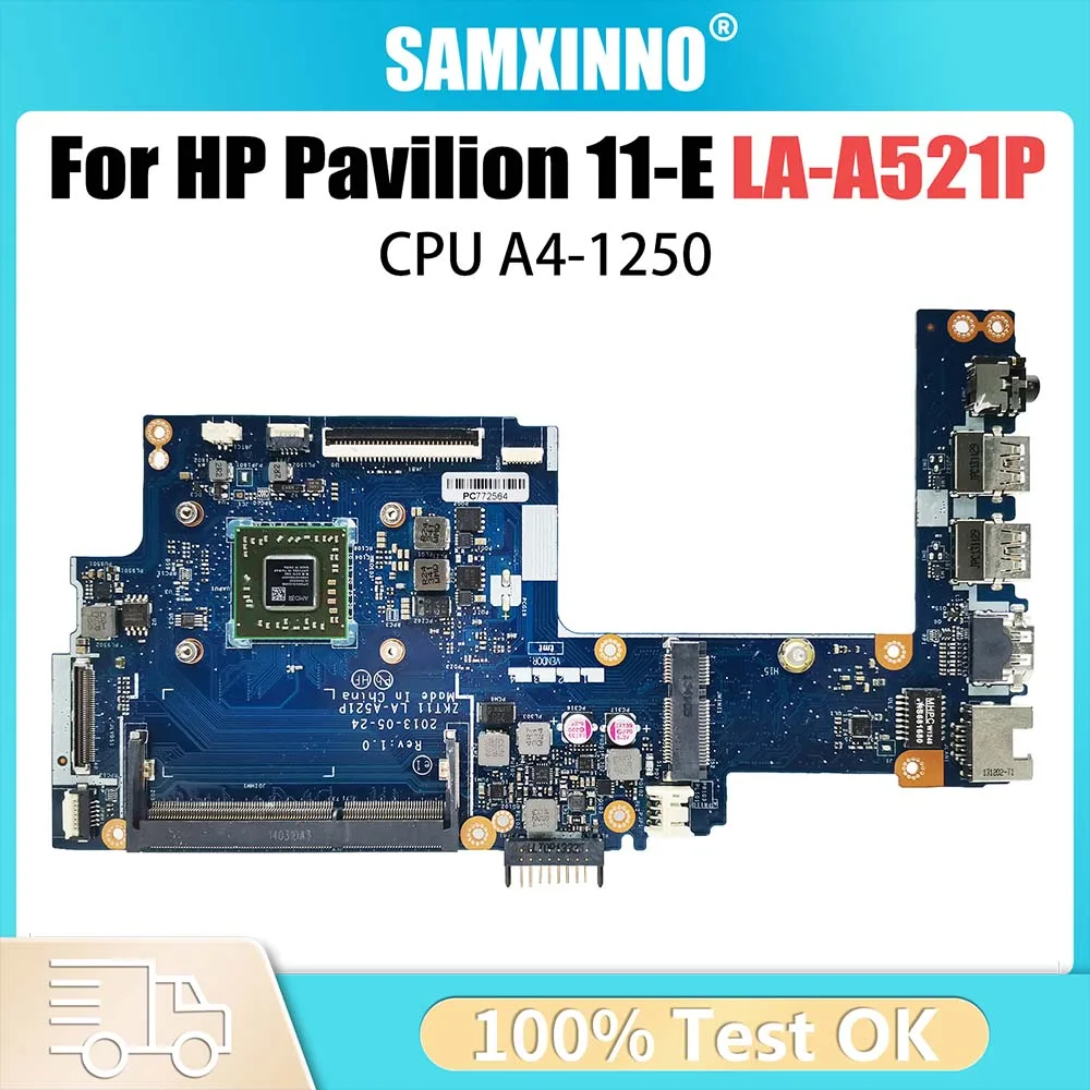Материнская плата ноутбука HP Pavilion 11-E 744185 -001LA-A521P 744189 -001 Материнская плата для ноутбука A4-1250 AMD CPU
Материнская плата ноутбука HP Pavilion 11-E 744185 -001LA-A521P 744189 -001 Материнская плата для ноутбука A4-1250 AMD CPU