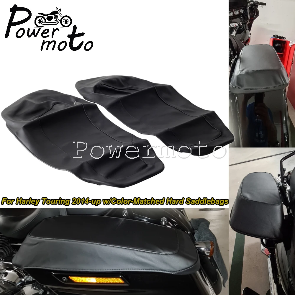 2x Motorcycle Premium Saddle Bag Lid Covers Leather Waterproof Baggers For Harley Touring Electra Street Glide Road King 2014-Up
2x Motorcycle Premium Saddle Bag Lid Covers Leather Waterproof Baggers For Harley Touring Electra Street Glide Road King 2014-Up