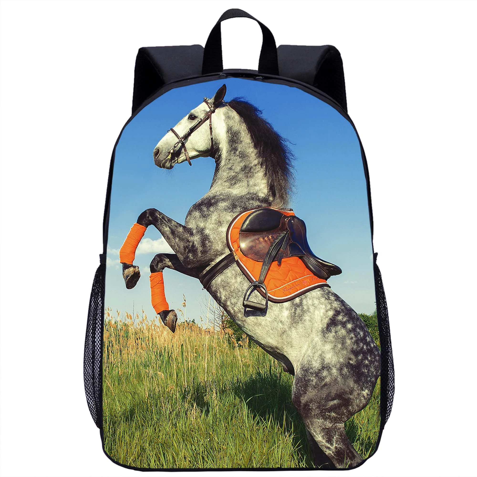 Horse Backpack Children's School Backpack Teenager Kids Cool 3D Print Travel Laptop Bag 16in School Season Gift for Boys Girls
Horse Backpack Children's School Backpack Teenager Kids Cool 3D Print Travel Laptop Bag 16in School Season Gift for Boys Girls