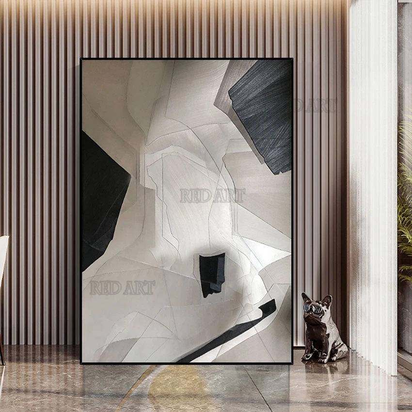 Abstract Gray Oil Painting Wall Canvas Poster, Large Art, 100% Hand Painted, Artwork, Drawing Showpieces, Hotel Decoration
Abstract Gray Oil Painting Wall Canvas Poster, Large Art, 100% Hand Painted, Artwork, Drawing Showpieces, Hotel Decoration