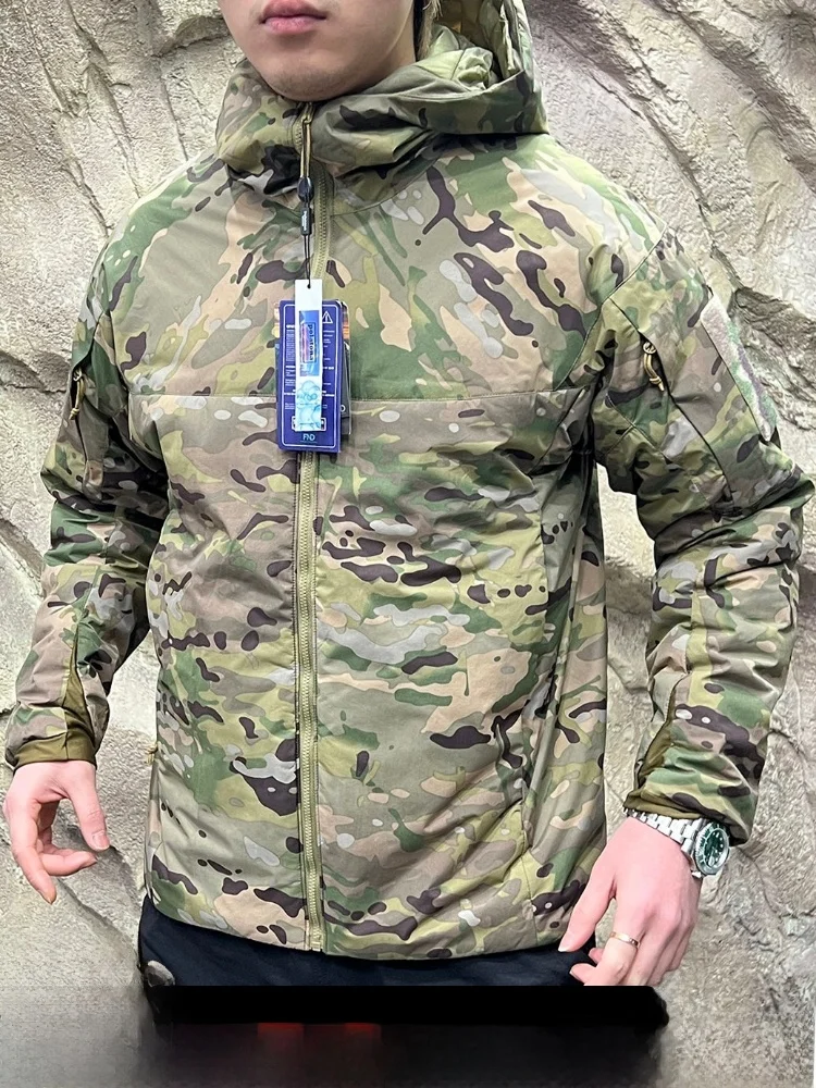 Тактическая серия: Теплая водонепроницаемая мужская уличная куртка с технологией сохранения тепла, утолщенная, хлопковая, с капюшоном, повседневная, камуфляжная
Тактическая серия: Теплая водонепроницаемая мужская уличная куртка с технологией сохранения тепла, утолщенная, хлопковая, с капюшоном, повседневная, камуфляжная