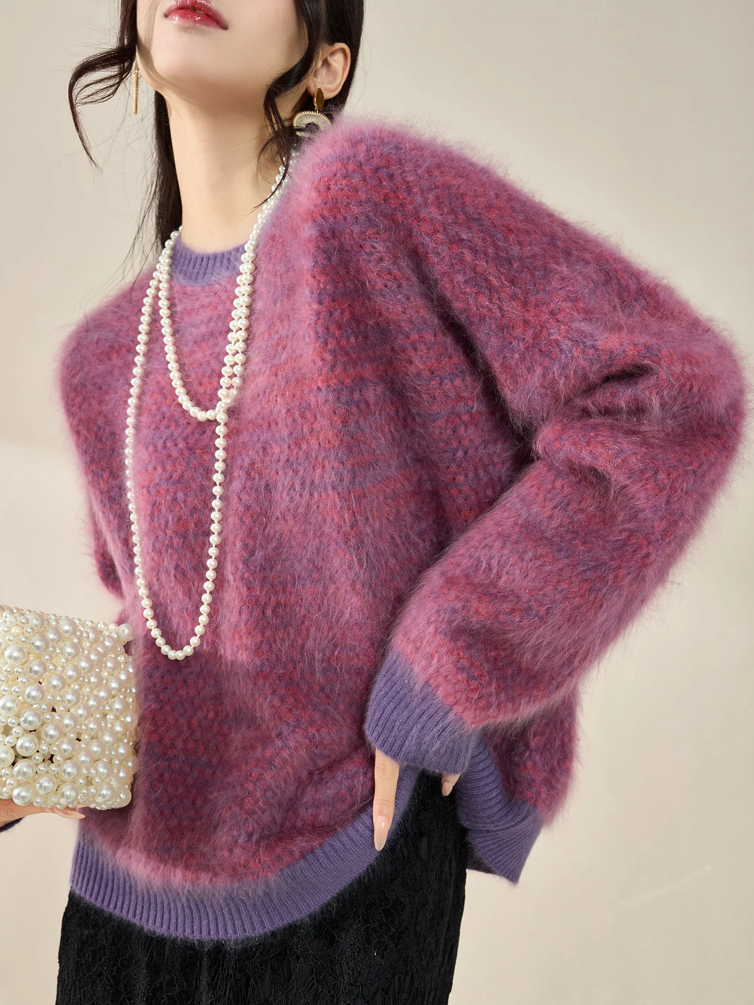 Flowing Era Women's round Ne Knitted Sweater Color Blo Camere Outerwear Inner Match Casual Comfortable Long Sve Wint...
Flowing Era Women's round Ne Knitted Sweater Color Blo Camere Outerwear Inner Match Casual Comfortable Long Sve Wint...