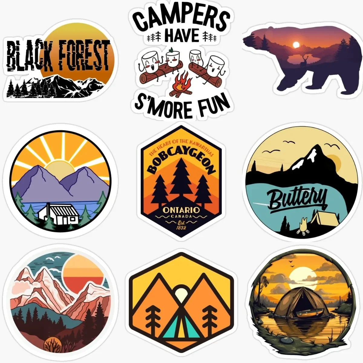 Sunset Camping Adventure Awaits Creative PVC Waterproof Stickers Accessories for Decorate Car Wall Van Truck Table Off-road
Sunset Camping Adventure Awaits Creative PVC Waterproof Stickers Accessories for Decorate Car Wall Van Truck Table Off-road