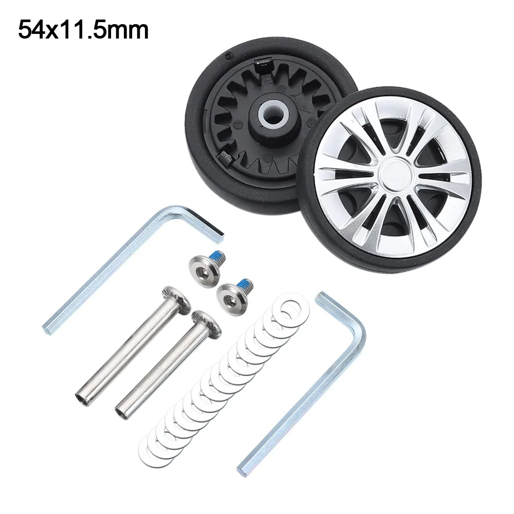 Portable Replacement Suitcase Wheels Wear-resistant Silent Travel Luggage Wheels with Screw Replace Wheels Luggage Accessories
Portable Replacement Suitcase Wheels Wear-resistant Silent Travel Luggage Wheels with Screw Replace Wheels Luggage Accessories