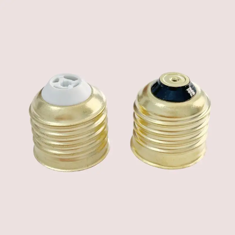 10Pcs Solder/Solder-Free Lamp Socket E27 Nickel-Plated Copper Screw Lamp Cap LED Bulb Socket Accessories
10Pcs Solder/Solder-Free Lamp Socket E27 Nickel-Plated Copper Screw Lamp Cap LED Bulb Socket Accessories