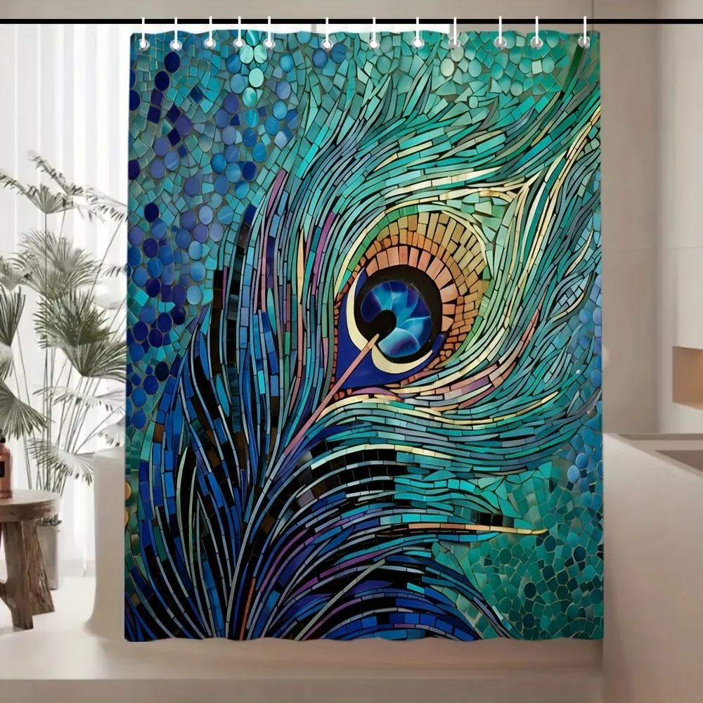 Peacock Feather Shower Curtain - Vibrant and detailed wall hanging decorations for living rooms and bedrooms - Natural stylehome
Peacock Feather Shower Curtain - Vibrant and detailed wall hanging decorations for living rooms and bedrooms - Natural stylehome
