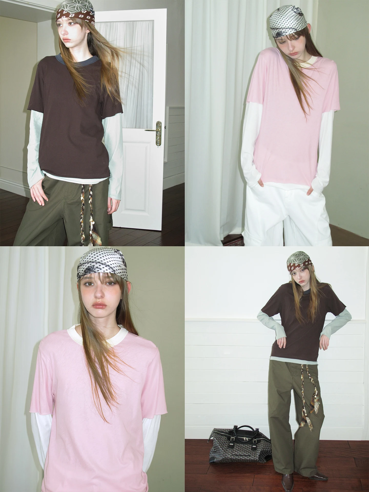 Легкая футболка с длинным рукавом UNSOYAO из чистого хлопка, с цветными вставками, дышащая, влагоотводящая, с круглым вырезом, стандартный крой.
Легкая футболка с длинным рукавом UNSOYAO из чистого хлопка, с цветными вставками, дышащая, влагоотводящая, с круглым вырезом, стандартный крой.