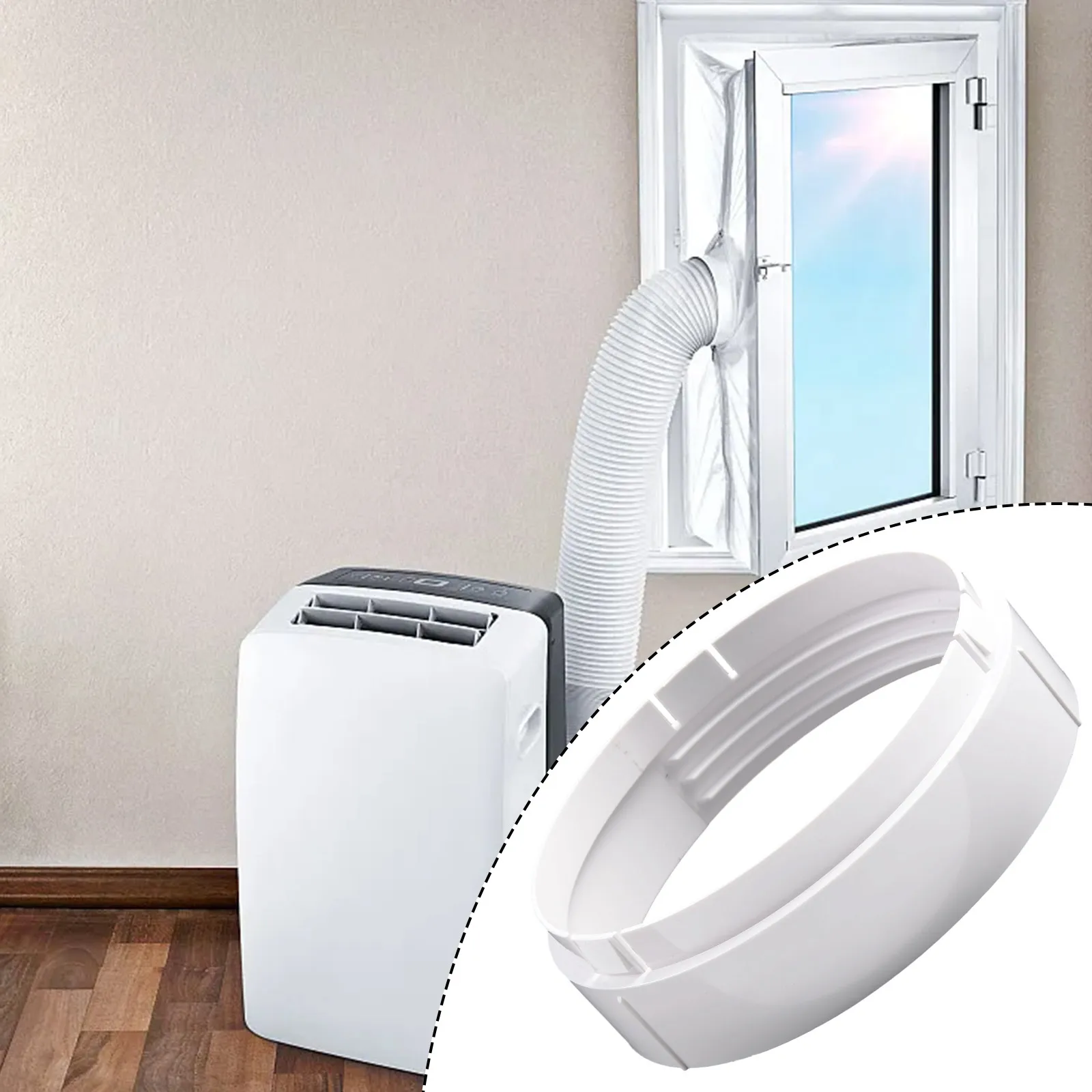Enhance Cooling Efficiency with Mobile Air Conditioning Exhaust Duct Circular Connector Sealing Baffle Included
Enhance Cooling Efficiency with Mobile Air Conditioning Exhaust Duct Circular Connector Sealing Baffle Included
