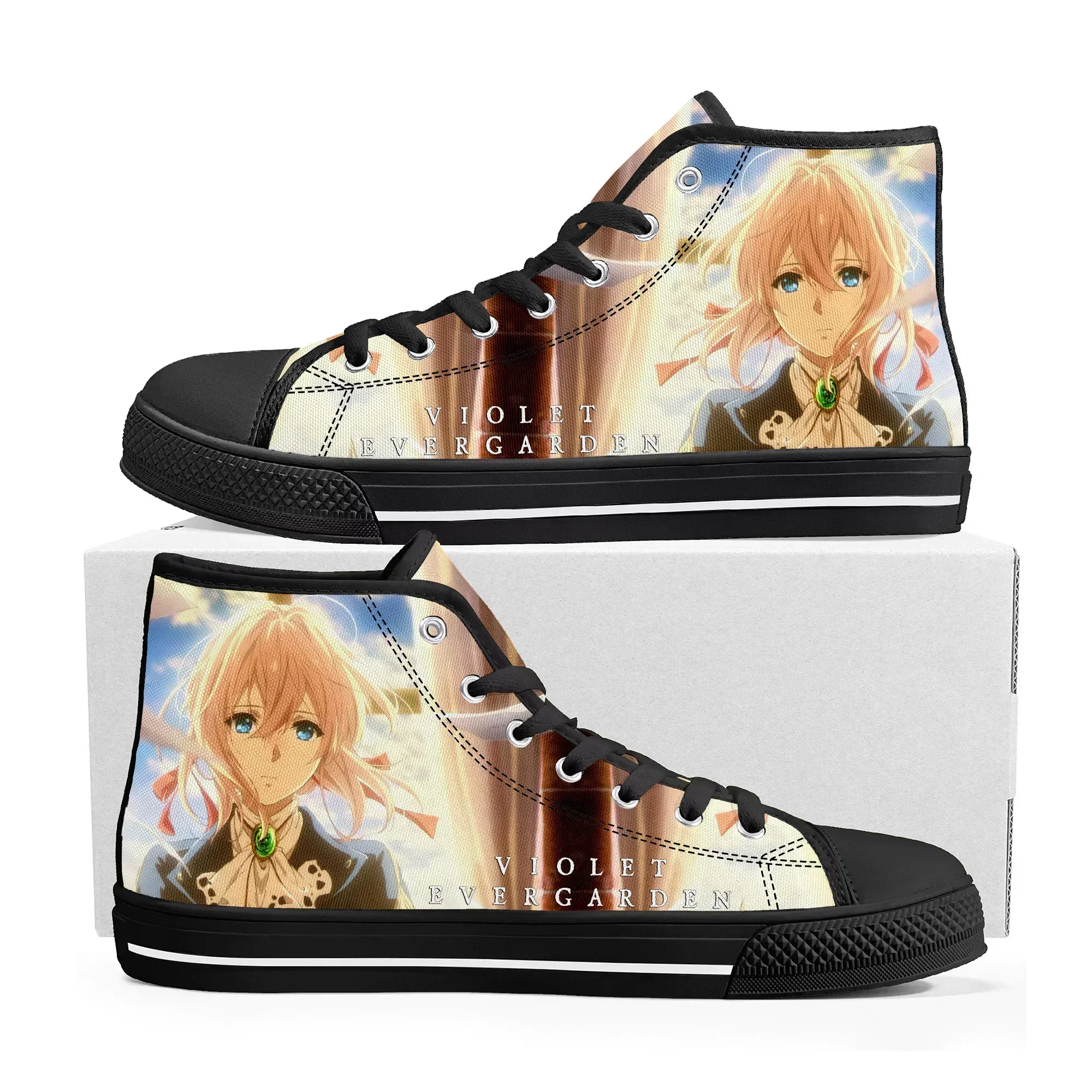 Violet Evergarden High Top Sneakers Mens Womens Teenager High Quality Canvas Sneaker Anime Cartoon Casual Custom Made Shoes
Violet Evergarden High Top Sneakers Mens Womens Teenager High Quality Canvas Sneaker Anime Cartoon Casual Custom Made Shoes