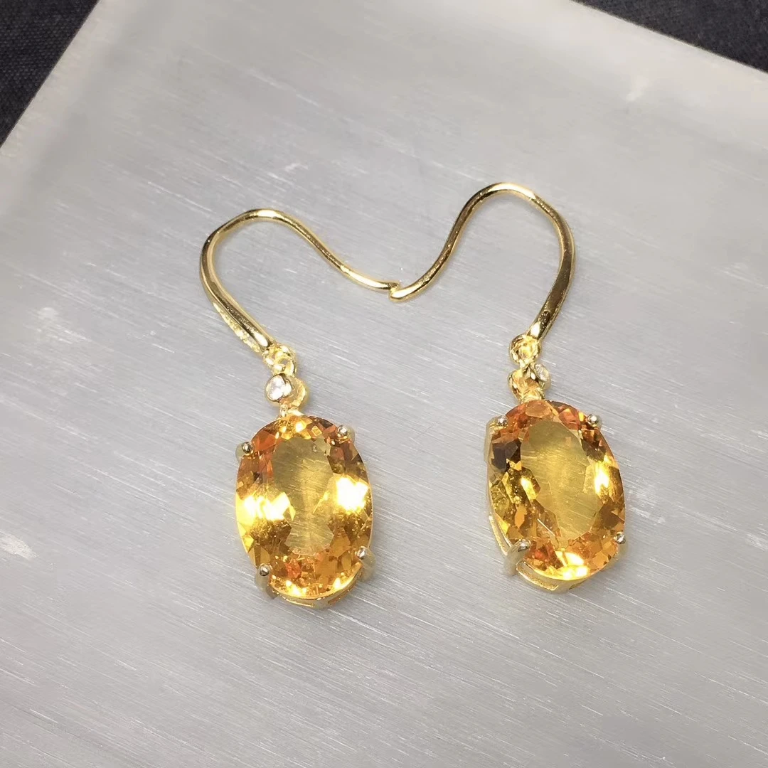 925 sterling silver inlaid Citrine female earring Eardrop beautiful hot selling sales with free shipping clearance sale Jewelry
925 sterling silver inlaid Citrine female earring Eardrop beautiful hot selling sales with free shipping clearance sale Jewelry
