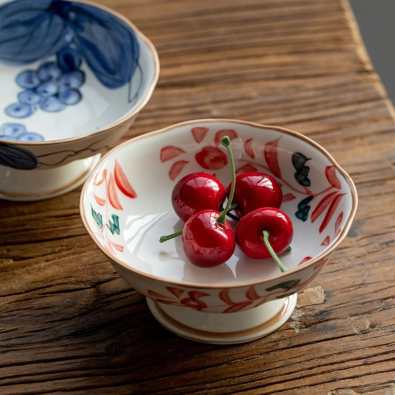 LMM high-footed refreshment snack plate retro fruit plate tea room dried fruit plate
LMM high-footed refreshment snack plate retro fruit plate tea room dried fruit plate