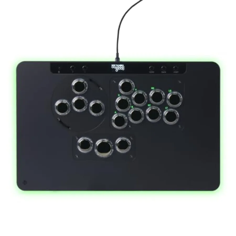 Haute42 Leverless Controller Arcade Stick: Leverless Arcade Stick X Series with Ambient RGB and Tournament Lock SwitchArcade St
Haute42 Leverless Controller Arcade Stick: Leverless Arcade Stick X Series with Ambient RGB and Tournament Lock SwitchArcade St